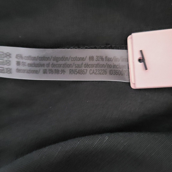 NWT Victoria's Secret Womens Swim Shorts XXL Cover Up Black Bathing Suit Beach - Picture 9 of 10